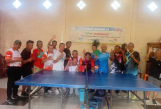 Erin/Rizal Juara Turnamen Tenis Meja Silaturahmi Iduladha Cup 2026 Palembang
