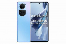 Oppo Reno10 5G Miliki Sistem Kamera Fokus dengan Fitur Ultrawide 8MP: Ini Spesifikasi Lengkapnya