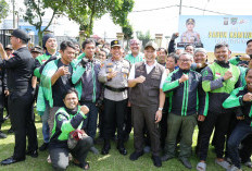 Banser, Pencak Silat hingga Ojek Online Bersatu! Deklarasi Jago Linggau: Perang Melawan Narkoba dan Premanism