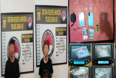 2 Pengedar di Tanjung Raja Kembali Diamankan Satres Narkoba Polres Ogan Ilir, 15 Paket Sabu Gagal Beredar