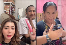 Rifin Dendeng Video Call Kangen Ibunya Sekalian Kirim Uang, Ini Pesan Emaknya 