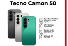 Tecno Hadirkan Tecno Camon 50 4G, Smartphone Mid-Range Rasa Flagship