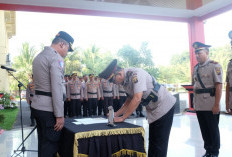 Polres OKI Sertijab Kapolsek Lempuing dan Pelantikan Kapolsek Pedamaran Timur
