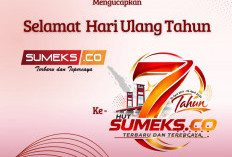 Bank SumselBabel Cabang Kayuagung Mengucapkan Selamat Ulang Tahun ke-7 SUMEKS.CO Tahun 2026 