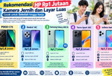 Rekomendasi HP Rp1 Jutaan dengan Kamera Jernih dan Layar Luas, Cocok untuk Sekolah hingga Kerja
