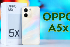Spesifikasi Oppo A5x Makin Unggul! Pilihan HP 5G dengan Fitur Tangguh dan Memori Lega