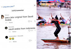 Setelah Negara Tetangga, Kini Netizen Mengklaim Bahwa Pacu Jalur Berasal dari Arab Saudi, Jauh Amat Bang! 