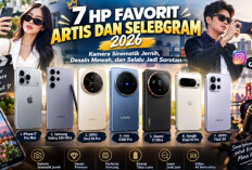 7 HP Favorit Artis dan Selebgram 2026, Kamera Sinematik hingga Desain Premium