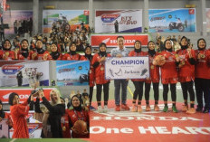 DRAMATIS, Tim Basket Putri SMAN 2 Lahat Champions DBL 2025 South Sumatera Series 