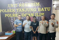 Bawa Pisau di Pinggang Saat di Jalan, Resedivis di Ogan Ilir Tak Berkutik Diamankan Polsek Tanjung Batu