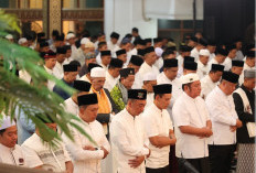 Kapolda Sumsel, Gubernur Herman Deru, dan Pangdam Tutup Safari Ramadhan di Griya Agung