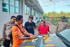 Polres Prabumulih Evakuasi Korban Tertabrak Kereta Api Babaranjang, Imbau Warga Waspada di Perlintasan