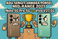 Adu Sengit Jawara Ponsel Mid-Range 2025: Infinix Note 50 Pro 5G vs Vivo V27 5G, Siapa Paling Unggul?