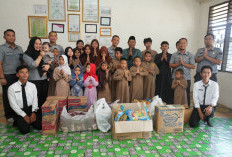 Tebarkan Kebaikan Semarak Hari Pengayoman, Kemenkum Sumsel Santuni Panti Asuhan Raihan