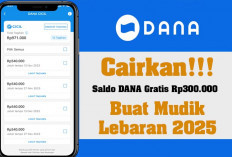 Cairkan Saldo DANA Gratis hingga Rp300.000 Buat Mudik Lebaran, Tekan Amplop DANA Kaget