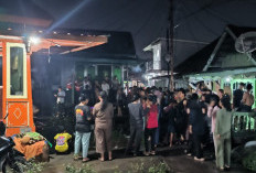 Petaka di Malam Takbiran, 2 Rumah di Kecamatan SU II Palembang Hangus Terbakar 