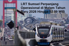 LRT Sumsel Perpanjang Operasional di Malam Tahun Baru 2026 Hingga 02.09 WIB