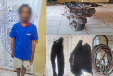 Pencurian Besi di Gudang Beras Pemulutan Ogan Ilir Berhasil Diungkap, Pelaku Ternyata Pekerja Sendiri