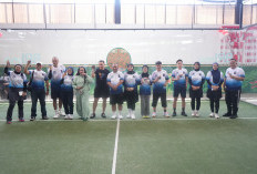 Semarak HUT Pengayoman ke-81, Kanwil Kemenkum Sumsel Gelar Pertandingan Persahabatan Padel