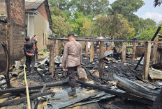 4 Rumah Panggung di Desa Bubusan Jejawi OKI Terbakar, Diduga Korsleting Listrik