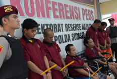  Hendak Serang Petugas dengan Sajam, Tiga Pengedar Narkoba 'Dipaku' Polda Sumsel