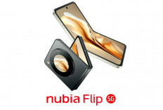 Nubia Flip 5G Pilihan Ponsel Lipat Bergaya Clamshell dengan Desain Tipis dan Layar OLED Fleksibel 