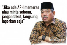 Bupati Lahat Tegaskan Kalau Ada APH Minta Duit Sama Camat dan Kades Laporkan! 