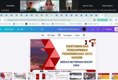 Kanwil Kemenkum Babel Dampingi Pemda Unggah Data IRH 2026, Dorong Reformasi Hukum Daerah