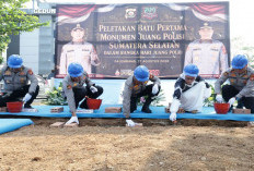 Pembangunan Monumen Juang Polisi Sumsel Dimulai, Ceritakan Perjalanan Polri di Masa Kemerdekaan