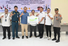 Dorong Keselamatan Berkendara, Pelindo Reg 2 Palembang Gelar Pelatihan Untuk Para Pengemudi Truk Logistik