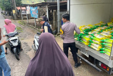 Bantu Warga Penuhi Kebutuhan Bahan Pokok Harian, Polres Ogan Ilir Gelar Gerakan Pangan Murah