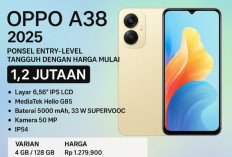 Review Komplit Oppo A38 2025, Ponsel Entry-Level Tangguh dengan Harga Mulai 1,2 Jutaan