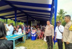 Sosialisasi Program JKN di Kecamatan Lubuk Keliat Ogan Ilir, Polsek Tanjung Batu Pastikan Keamanan Kegiatan