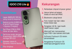 iQOO Z10 Lite Hadir di Indonesia, Simak Ini Ternyata Kelebihan dan Kekurangannya
