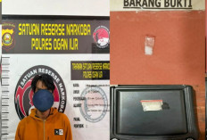 Kurir Sabu di Indralaya Utara, Pasrah Saat Diamankan Satres Narkoba Polres Ogan Ilir