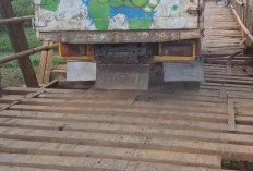 Harap Bersabar, Perbaikan Jembatan Penghubung di Banyuasin Ini Masih Proses Lelang