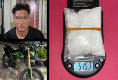 HEBOH, Bawa Shabu 51 Gram Lebih, Pria 31 Tahun Disergap Polisi di Jalan Poros Muratara