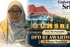 Dosen Unsri, Prof Siti Nurmaini Masuk 10 Besar Kandidat DPD RI Awards 2026