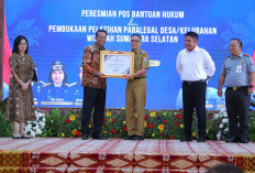 Program Ratu Dewa-Prima Salam, Palembang Peduli Terima Penghargaan Kemenkum RI