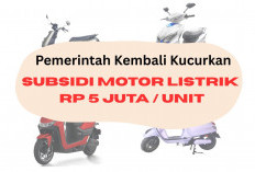 Pemerintah Kembali Kucurkan Subsidi Motor Listrik Rp 5 Juta Per Unit, Begini Cara Mendapatkannya