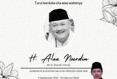 Ruspanda Karibullah Anggota DPRD Palembang: Turut Berduka Cita atas Meninggalnya H Alex Noerdin