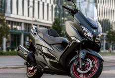 Nyaman dan Canggih! Suzuki Burgman 150 Hadir dengan Smart Key, Panel Digital dan Mesin 150cc Irit