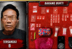 Tindak Lanjut Laporan Warga, Polres Ogan Ilir Tangkap Pengedar Sabu di Desa Talang Tengah Laut