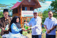 Dukung Pengembangan Kopi Lokal, Pusri Resmikan Rumah Kompos di Desa Tebat