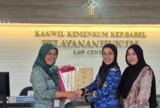 Perkuat Legalitas Usaha, Kemenkum Babel Serahkan 4 Sertifikat Merek ke Pelaku Inovasi Daerah