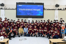 Mengenal Penerapan K3 di Pelabuhan, Mahasiswa Sertifikasi K3 Lakukan Kunjungan Edukatif ke Pelabuhan Boom Baru