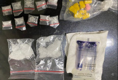 Pasar Baru Narkoba, Dua Petani di PALI Ditangkap, Polisi Sita Pil Ekstasi Logo Gorlla Kuning