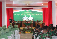 Tekankan Disiplin dan Profesional Prajurit, Kunker Danrem 044/Gapo di Kodim 0402/OKI