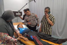 Gowes Pagi Hari, Pria Paruh Baya di Palembang Ditabrak Mobil, Dikendarai Remaja yang Mendahului dari Kiri