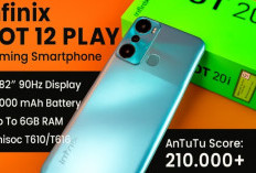 Infinix Hot 12 Play, Smartphone Gaming Murah dengan Skor AnTuTu Mengejutkan